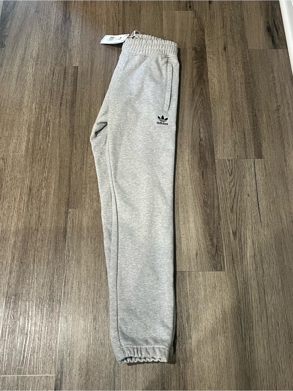NWT Adidas Grey Trefoil Sweatpants